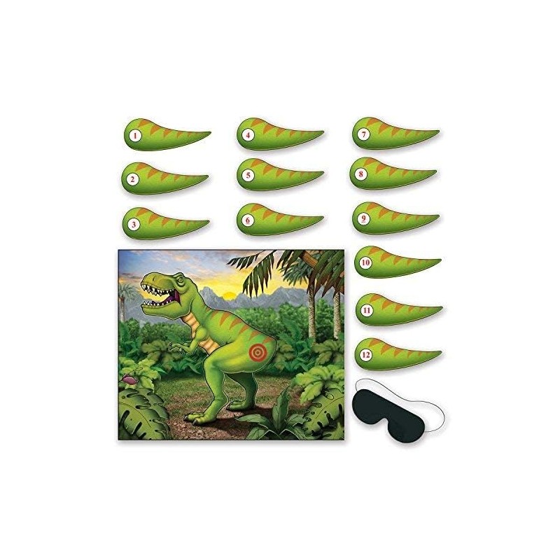 Beistle Beistle Pin The Tail On The Dinosaur Game