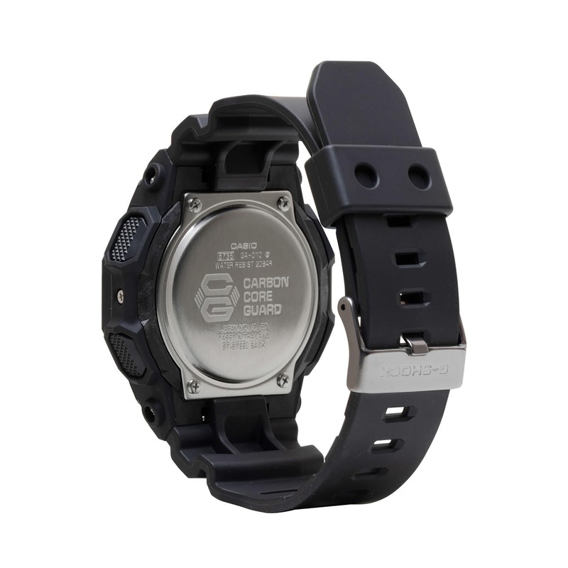 G-Shock Casio Analog-Digital Black Resin Strap Watch - GA-010-1A1