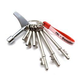 Generic Fire Brigade Key Cabinet, 7 Pieces, 2 Levels, Utility Room