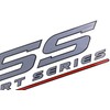 2Pc TSS Sport Series Decal Sticker Vinyl Fit for TSS