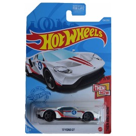 Hot Wheels '17 Ford GT [Blanco] 164/250 Then and Now 7/10