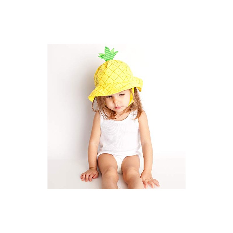 Zoocchini Baby Sun Hat - Pineapple - Large - 12-24M