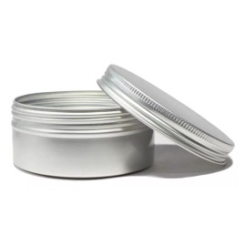 Meliars Tarro Pomadera Aluminio Metal  250  Grs ( 30 Piezas)
