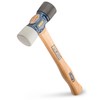ESTWING Rubber Mallet - 24 oz Double-Face Hammer with Soft/Hard