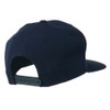 e4Hats.com Brooklyn Embroidered Wool Snapback Cap - Navy OSFM