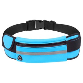 Aurueda Running Belt Waist Pack,Best Comfortable Fit All Phones Models for Running,Workouts,Cycling,Travelling,Water Resistant Runners Belt Fanny Pack for Hiking Fitness & More.