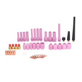 46Pcs TIG Welding Accessory Cup Gasket Collet Lens Tool Set Kit for SR WP 9/20/25