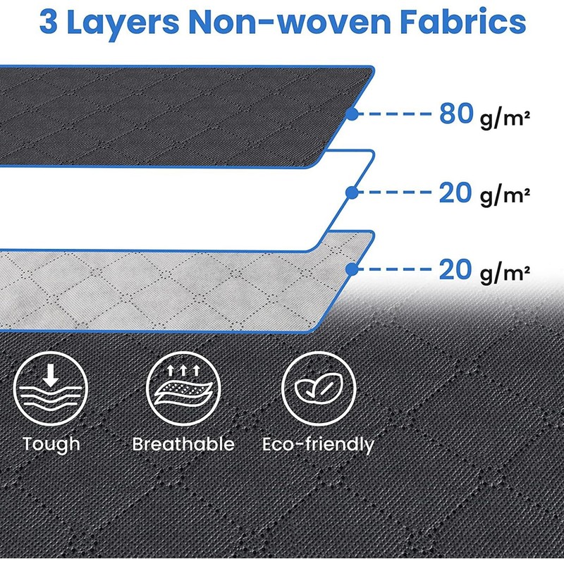 EvanGrinzia 6 Pack Clothes Storage Bag, Foldable Storage Bin Closet