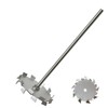 304 Stainless Steel Stirring Rod Sawtooth Stirrer Dispersing Disc with