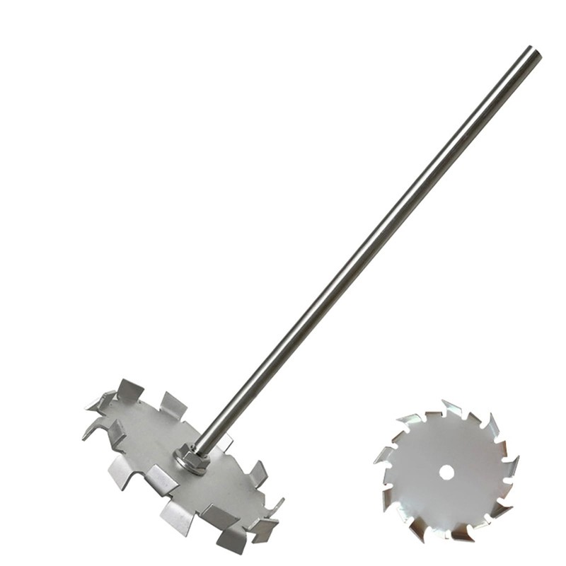 304 Stainless Steel Stirring Rod Sawtooth Stirrer Dispersing Disc with