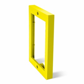 1/4" ReceptXtenders 3-pack, Single Gang Receptacle Outlet Box Extender. UL Listed, Mud Ring