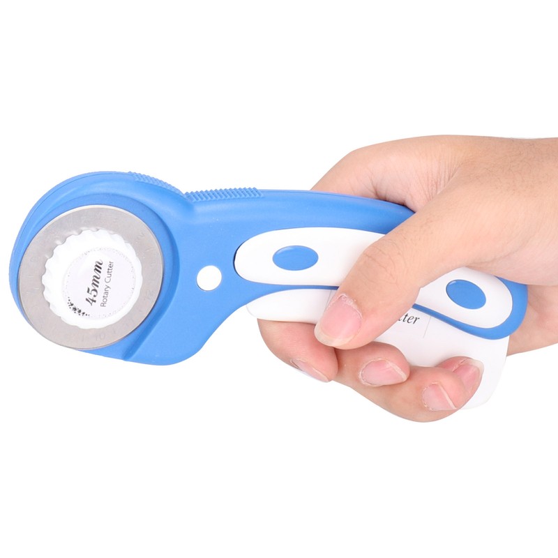 1.8in Blade Rotary Cutter with Safety Lock Paper Fabric Leather
