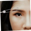 TOVINANNA Eyebrow Shaper Tool with Precision Tweezers and Brush Stainless