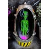 Ebros Gift UFO Green Alien In Spaceship Capsule Backflow Incense