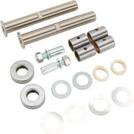 Speedway Motors King Pin Set Compatible with 1948-1952 Ford F Series Half Ton Pickup Front Axle Steering Repair Kit .8125 OD 5.975 Inch Length Includes Pins Bushings and Hardware