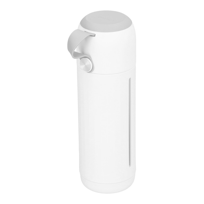 310ml Glass Cup with Lid Portable Dual Purpose Water Mug
