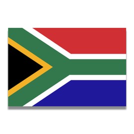 Magnet Me Up South Africa South African Flag Car Magnet Decal, 4x6 Inches, Heavy Duty Automotive Magnet for Car, Truck SUV