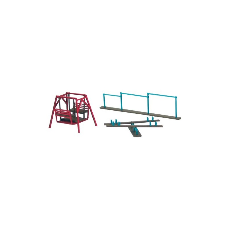 Sankei MP04-24 1/150 Diorama Optional Kit, Playground Equipment B