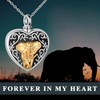 YAFEINI Cremation Necklaces for Ashes, Sterling Silver, Heart, Tree of
