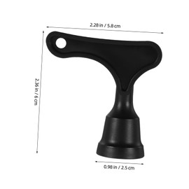 WOONEKY 2pcs Portable Golf Cleat Wrench Tool for Spike Removal Efficient American Design for Football and Rugby Shoes Quick Spike Replacement Accessory