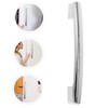 LIFKOME Freezer Door Handle: Anti-Slip Grip Refrigerator Handle Hardware Heavy