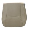SecosAutoparts Tan Front Passenger Side Bottom Microfiber Leather Seat Cover
