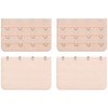 BEADNOVA Bra Strap Extender 4 Hook Bra Hooks Replacement (4pcs,