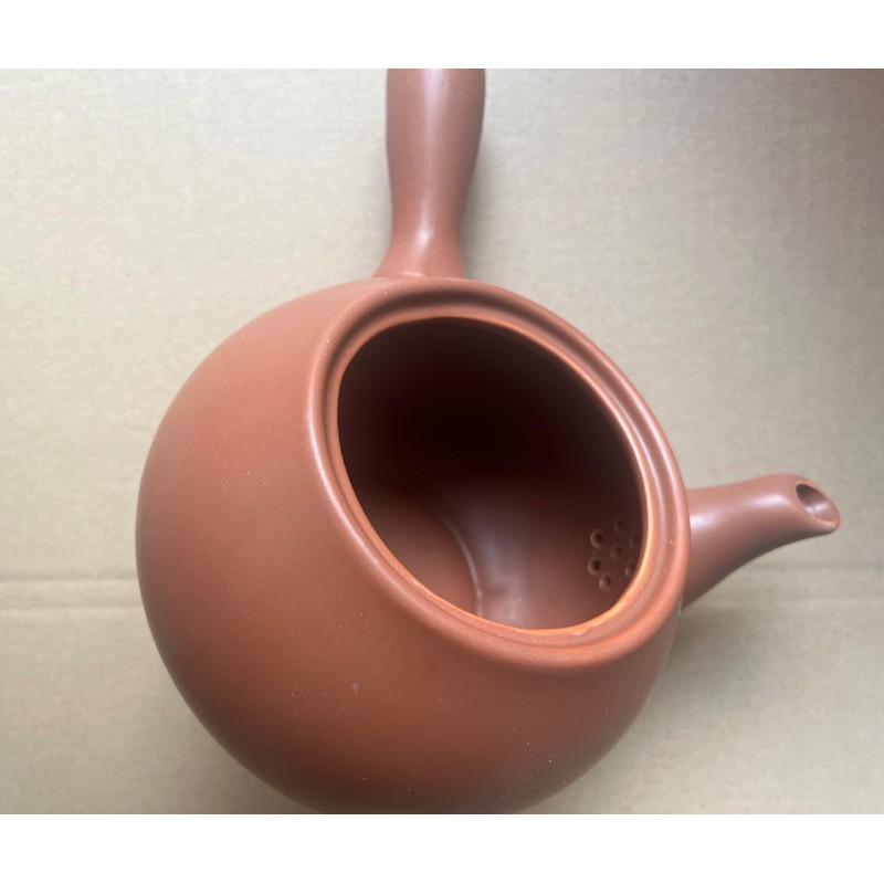 Japanese Teapot Kyusu Green Tea Pot Handmade with Integrated Tea