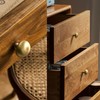 Flybath 5 Pack Mushroom Cupboard Door Knobs Cabinet Solid Brass