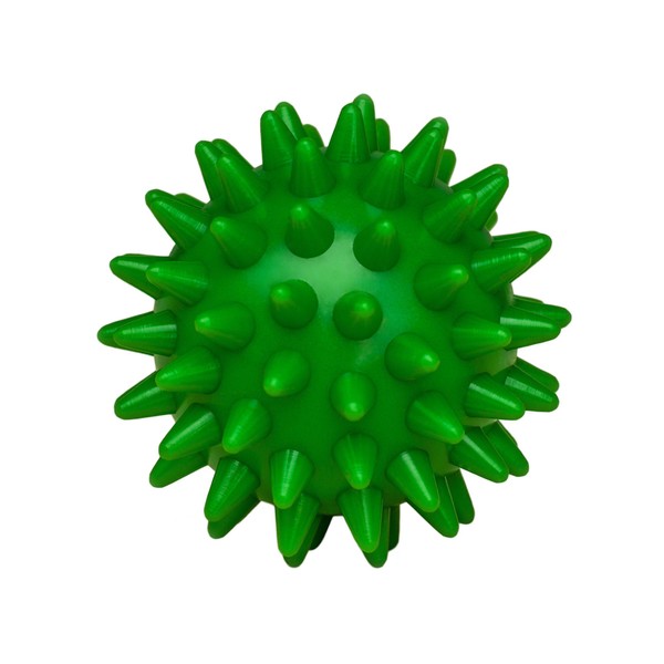 Sole Premium Foot Care Products Saj Ball Green Mini Spiky Deep Tissue Massage - Travel Size, Gift Box