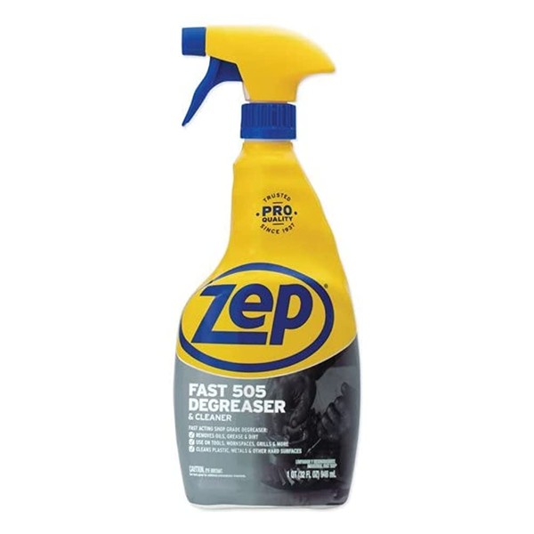 Zep ZU50532 Fast 505 Cleaner and Degreaser 32 Ounces, 32 Fl Oz (Pack of 1), Clear