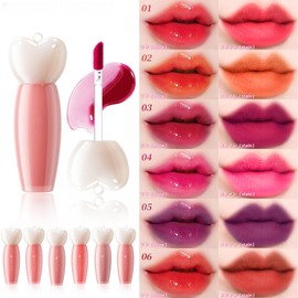 Multi Lip & Cheek Tint Soft Mat 6 Colors | High Color Won't Fall Off | Includes Chain Hole 2-Way Compact for Daily Use #05