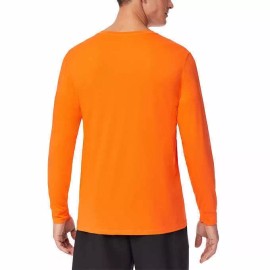 32 DEGREES Cool Men's UPF 40 Air Mesh LS Crew neck Shirts -