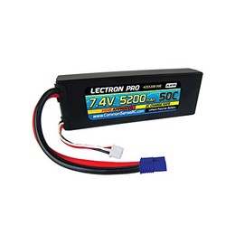 Common Sense RC Lectron Pro 7.4V 5200mAh 50C Lipo Battery