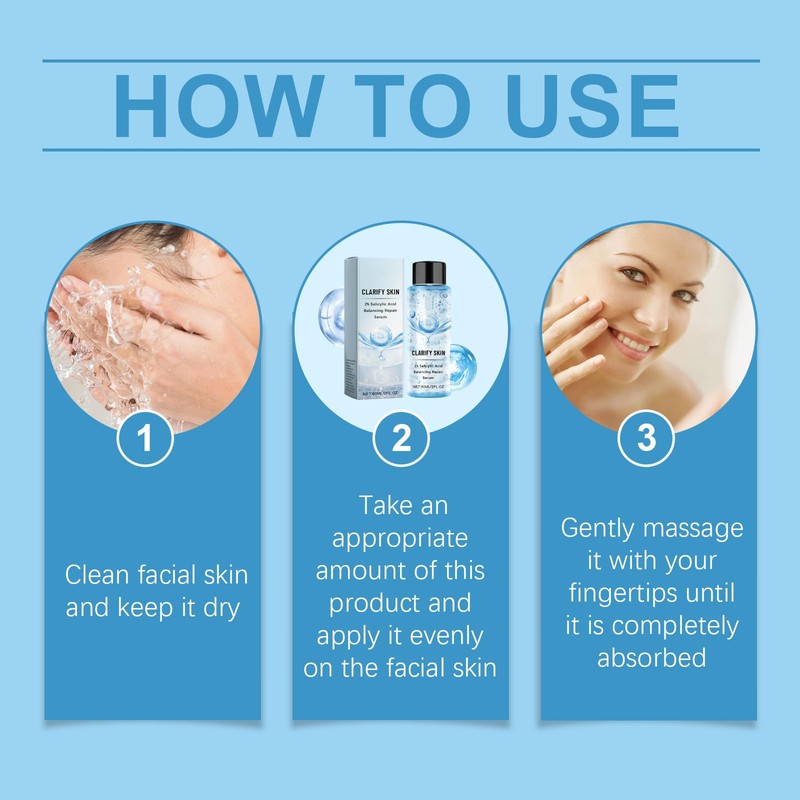 Salicylic Acid Serum, Blemish Serum + Cleanser Comfort Against Impurities