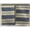 NEW COTTON LINEN BLEND HANDMADE BATH TOWELS SET of 6