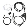 Throat Mic Headset 7.1mm Plug with PTT Adapter Push to