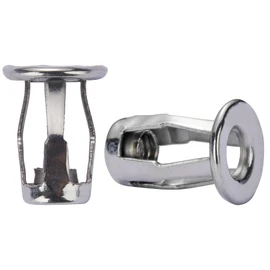 10Pcs Stainless Steel M5 Jack Nut Threaded Insert Petal Nuts Nutserts Jacknut Srew Anchor Spider Rivnut Blind for Plastic Polywood Pressboard Hardboard