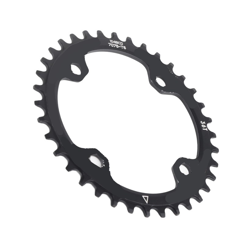 Gototop MTB Chainring, 32/34/36/38 Teeth BCD 104 Repair Part Mountain