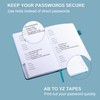 B6 Password Book Alphabetical with Tabs, Password Book for Seniors,