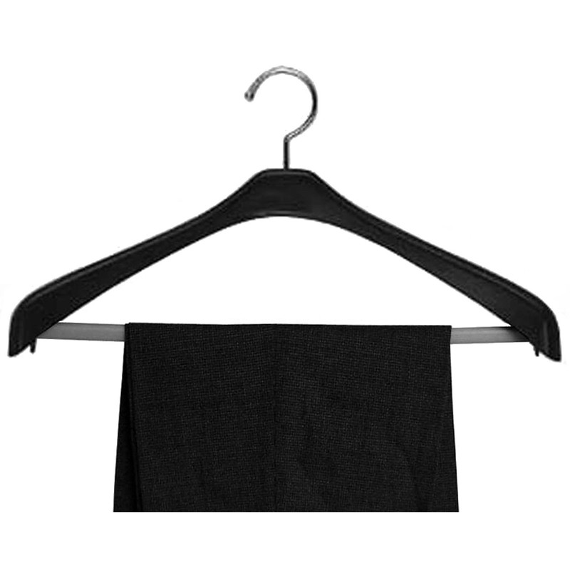 Slim Slacks with Non-slip Stop Bar Hanger Width 16.5 inches