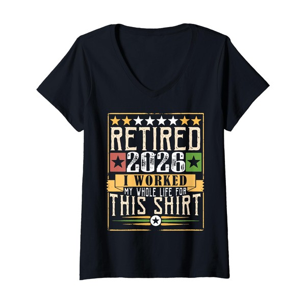 Womens Retirement 2026 Retired 2026 I worked my whole life
