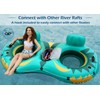 Jasonwell Inflatable River Tube Float - 2 Person Heavy Duty