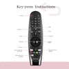 Voice Magic Remote Control Replacement for LG Smart TVs with