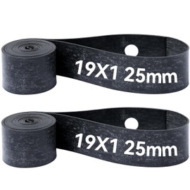 Motorcycle Rubber Rim Tape for 19 Inch Rim - 25 mm Wide, Protects the Tyre Wheel Inner Tyre Inserts, Compatible with Various Motorcycles and Off-Road Vehicles