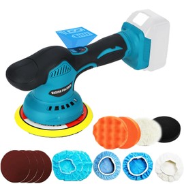Cordless Car Buffer Polisher Compatible for Makita 18V Battery, Power Polisher for Car Detailing/Polishing/Waxing(Battery Not Included)
