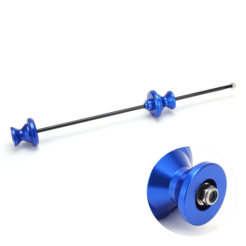 Motorcycle Rear Fork Axle Slider Wheel Crash Protector CNC Aluminum