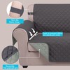 U-NICE HOME Loveseat Sofa Cover Reversible Couch Cover for Dogs