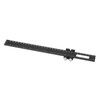 T Square Woodworking Ruler Aluminum Alloy Adjustable Slide Stop Scribing