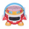 Baby Drum Robot Toy 360 ° Rotation Music Light Projection